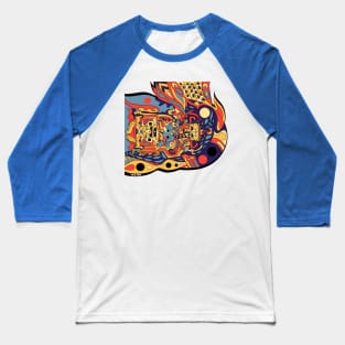 The mayan astronaut ecopop Baseball T-Shirt